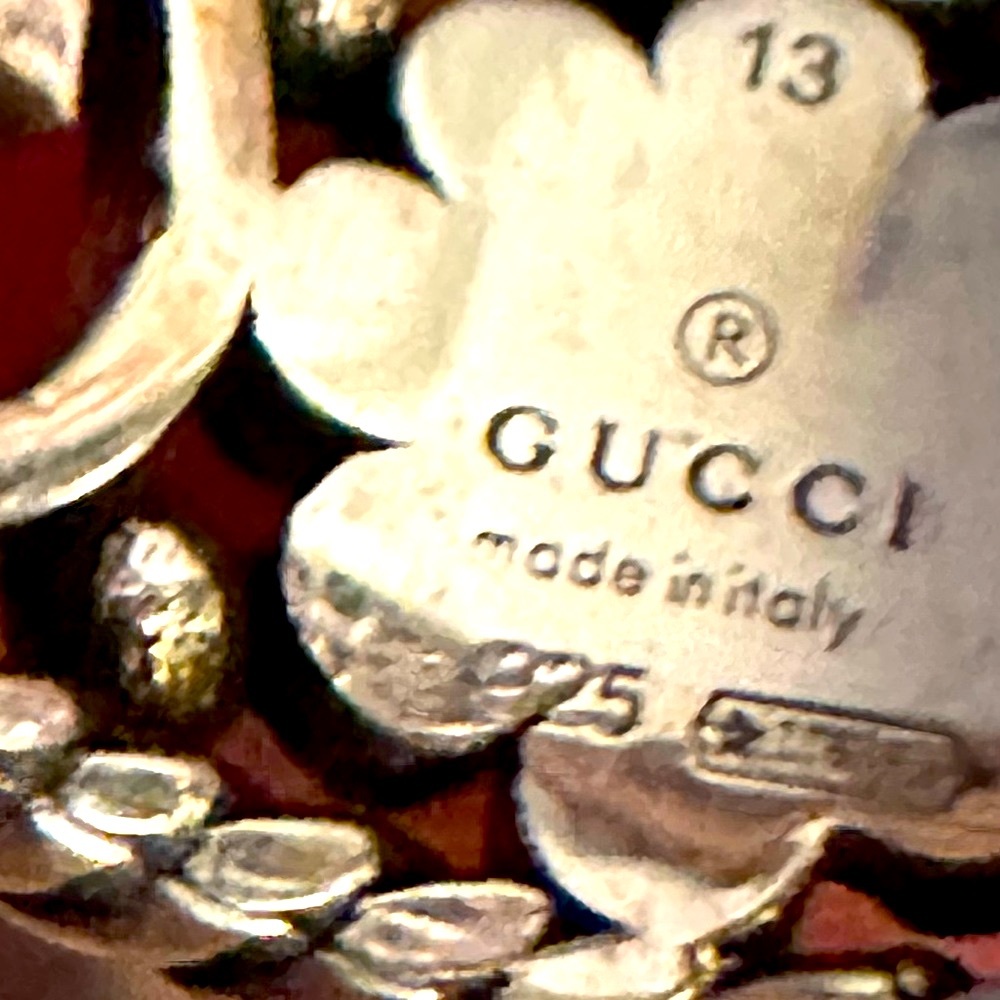 Authentic Gucci Sterling Silver Ring - image 8